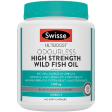 Swisse深海鱼油胶囊1500mg400粒*1瓶