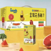 20点：金银花西柚汁 爆笑虫子正版授权 125mL*1盒