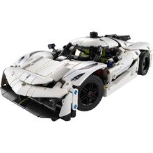 京东PLUS：乐高 LEGO Technic科技系列 42184 科尼赛克 Jesko Absolut 白色超跑