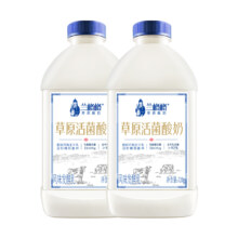 兰格格 草原酸奶 720g*2瓶