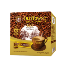 旧街场（OLDTOWN）速溶原味白咖啡马来西亚进口三合一老街咖啡粉35g*20条固体饮料