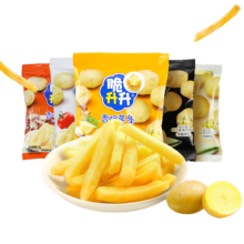 脆升升 香脆薯条约200g(20g*10袋) 休闲零食礼包办公