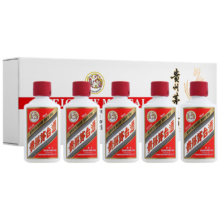 京东百亿补贴：茅台 MOUTAI 飞天 53%vol 酱香型白酒 50ml*5瓶