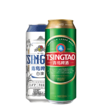 青岛啤酒（TsingTao）经典（1903）550*15听+白啤500ml*3听组合装 共18罐 春游露营70.68元包邮