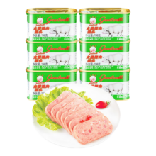 长城牌 午餐肉罐头198g*6罐 优级火腿猪中华老字号 3件
