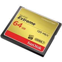 SanDisk 至尊极速系列 Extreme CF存储卡 64GB（UHS-III）