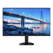 Plus:AOC 27英寸 100Hz超频120Hz IPS HDRMode HDMI 低蓝光不闪 三边微边 超薄节能办公电脑显示器 27B35H