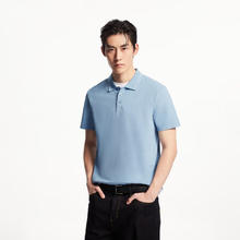 杰克琼斯 杰克·琼斯（JACK&JONES）男装25年短袖POLO衫男士商务休闲 C40雾蓝色184.61元（需买2件，需用券）