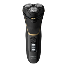PLUS会员：PHILIPS 飞利浦 电动剃须刀 高端进口4系 配鬓角修剪器 S4303/12