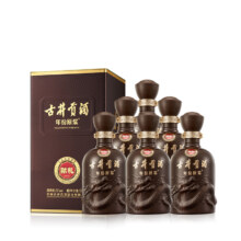 20号、20点：古井贡酒 年份原浆第6代献礼50度500ml*6瓶整箱浓香白酒