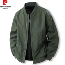 pierre cardin 皮尔·卡丹 2025春款男士飞行员夹克外套 QG-0799