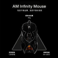 怒喵科技 Angry Miao 怒喵无线鼠标AM Infinity Mouse游戏电竞鼠标 蓝牙无限续航鼠标 镁铝合金 玄武套餐