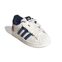 88VIP会员：adidas 阿迪达斯 24冬男小童三叶草SUPERSTAR迪士尼花栗鼠休闲板鞋IH3500