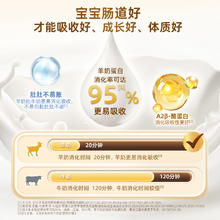 美羚 德瑞兰帝婴儿配方羊奶粉1段（0-6月龄）生羊乳0添加100g*1罐