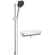 汉斯格雅 hansgrohe 境雨130 恒温花洒置物台套装 白色境雨+恒温置物台