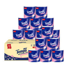 88VIP会员：得宝 Tempo 樱花系列 有芯卷纸 4层*160g*16卷46.77元（需买2件，需用券）