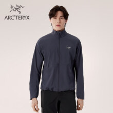 ARC'TERYX 始祖鸟 ACROPLE JACKET 轻量男子风壳夹克 BLACK SAPPHIRE