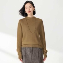2025年新春 女式羊毛衫 100%绵羊毛 基础羊毛衫 多色可选