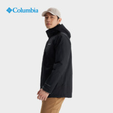 20点：Columbia 哥伦比亚 蒋奇明同款 男子银点热能三合一内胆抓绒防水冲锋衣 WE8497