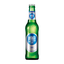 崂山啤酒 金麦8度316ml*24瓶+青岛啤酒福禧罐500ml*4听