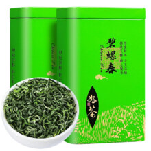 立香园 碧螺春绿茶2024新茶云雾绿茶毛尖明前嫩芽茶叶罐装礼盒装 250g