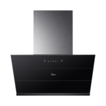 美的（Midea）抽油烟机侧吸式家用烟灶联动套装24立方大吸力高温蒸汽洗变频油烟机燃气灶套装厨房脱排油烟机JZ9 【蒸汽洗+挥手智控】单烟机