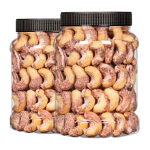 春江月 越南紫皮腰果仁 盐焗罐装腰果  【A170级】净重500g*1罐