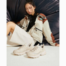 斯凯奇（Skechers）女鞋珠珠熊老爹鞋厚底增高百搭复古运动休闲鞋149463 乳白色/OFWT 36 正常码，脚背宽高选大半码