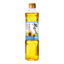 PLUS会员: 玉皇 食用油 少油烟充氮保鲜 葵花籽油500ml