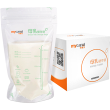 可瑞儿（MyCarol）壶口储奶袋双层封口母乳储存保鲜袋100ML32片 CN-D09