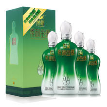 限移动端、京东百亿补贴：金徽 柔和H3 浓香型白酒 45度 500ml*4瓶 整箱装