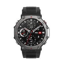 限国补，PLUS：AMAZFIT华米T-Rex 3 玄武黑 48mm 智能手表