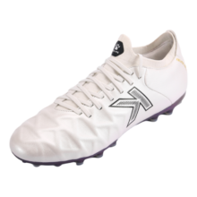 KELME/卡尔美小牛皮MG足球鞋男透气短钉系带学生比赛圆钉球鞋成人 白色 43