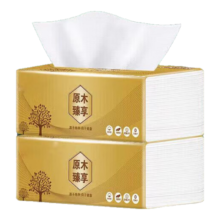 家用卫生纸 餐巾纸面巾纸 12包 原木抽纸