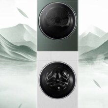 预售、PLUS会员：Midea 美的 洗烘套装 10公斤 全变频【清风明月2.0洗烘塔】MGH20A-W+MAX