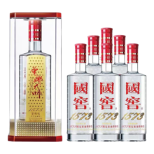 再降价：国窖1573 经典 曾娜大师联名款 52度 浓香型白酒 500ml*6瓶 整箱装