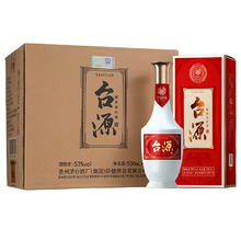 88VIP会员：台源 贵州茅台台源 53%vol 酱香型白酒 500ml*6瓶