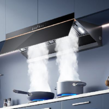 新品上市、38节：Midea 美的 蒸汽洗AK7PRO 抽油烟机家用 28风量顶侧一体