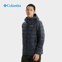 38节、再降价：Columbia 哥伦比亚 户外拒水银点 鸭绒650蓬羽绒服 WE6941 010 男女同款