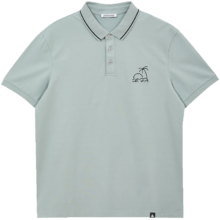 PLUS会员：（JACK&JONES）杰克·琼斯 男装polo衫 薄荷绿C63 190/108A/XXL