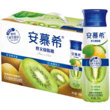 京东百亿补贴:伊利安慕希修文猕猴桃奶昔风味酸奶230g*10瓶/箱 礼盒装