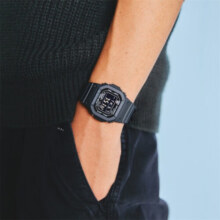 卡西欧（CASIO）G-SHOCK系列 太阳能动力防水防震 运动时尚腕表GW-M5610U-1BDR