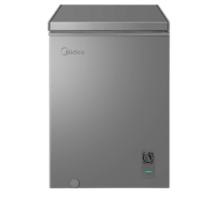 美的（Midea）100升低霜小冰柜家用冷藏冷冻两用一级能效母乳茶叶保鲜柜小型冷柜冰箱BD/BC-100KMF(E) 以旧换新