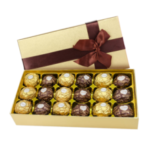 费列罗（FERRERO）唯美斯巧克力礼盒零食甜品女生生日礼物送老婆女友男朋友创意225g