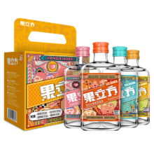 江小白 果立方果酒15-23度果汁酒 水果风味168ml盒装 168ml*4瓶*2盒