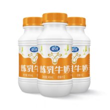 夏进 瓶装炼乳牛奶243ml箱*3瓶尝鲜装