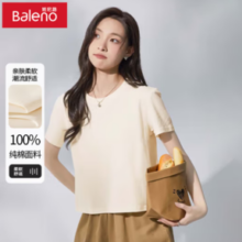 Baleno 班尼路 女纯棉重磅短袖T恤