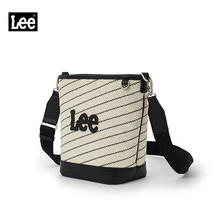 Lee 托特包百搭高级感牛仔通勤手提包 米白