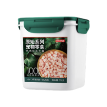 再降价，plus，需凑单：京东京造 纯鸡胸肉粒冻干桶 500g*3件