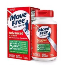 Move Free 益节 进口氨糖软骨素钙片 葡萄糖绿120粒 绿瓶一瓶